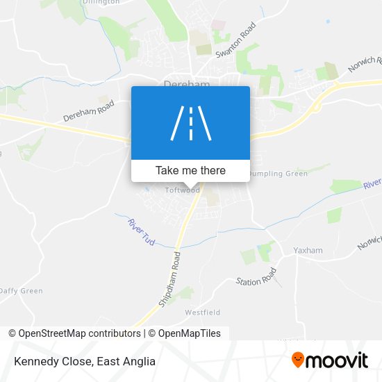 Kennedy Close map