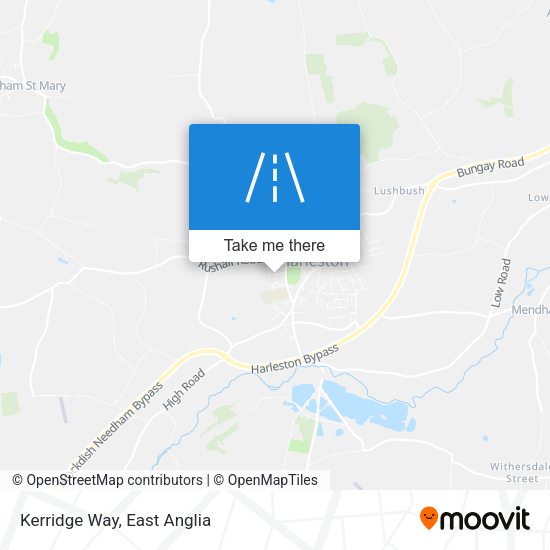 Kerridge Way map