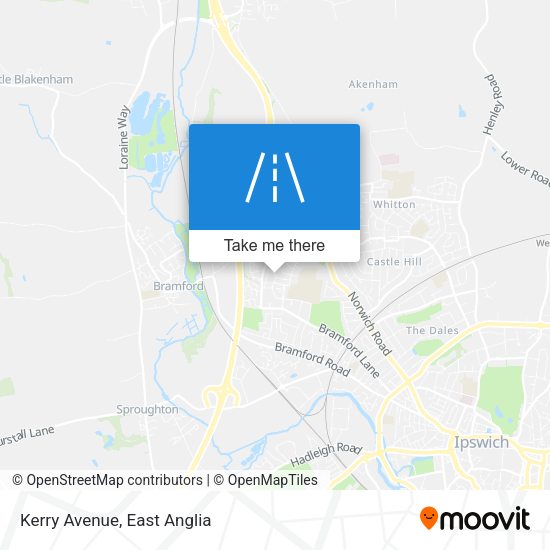 Kerry Avenue map