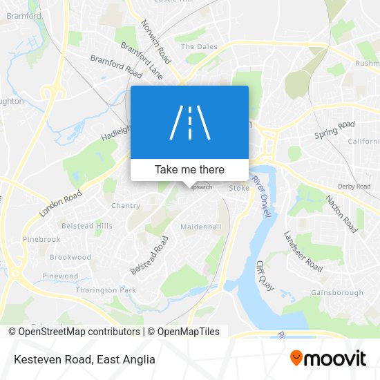 Kesteven Road map