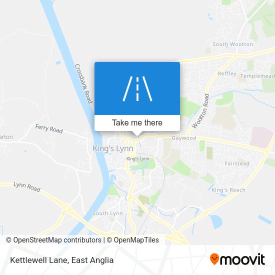 Kettlewell Lane map