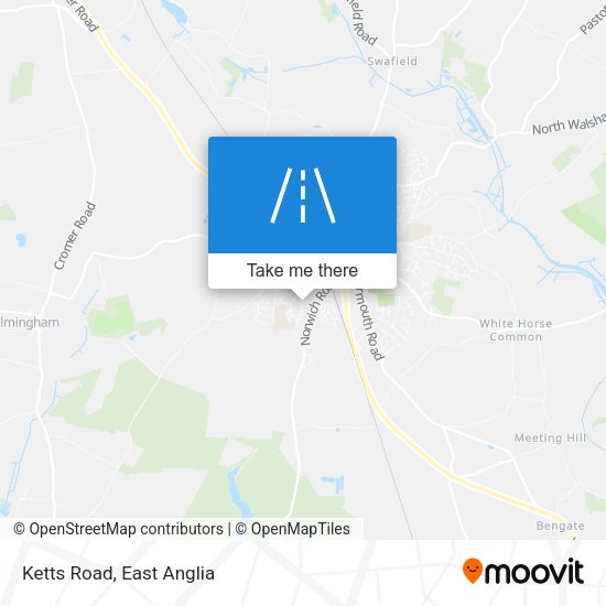 Ketts Road map