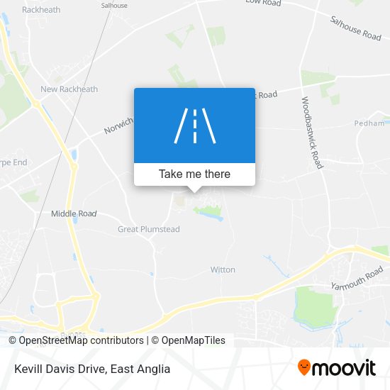 Kevill Davis Drive map