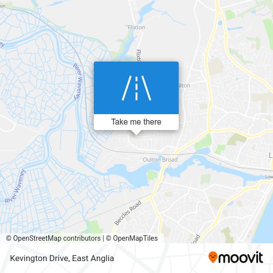 Kevington Drive map