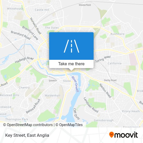 Key Street map