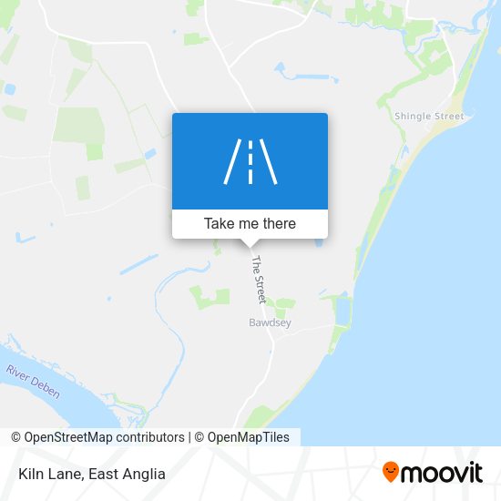 Kiln Lane map