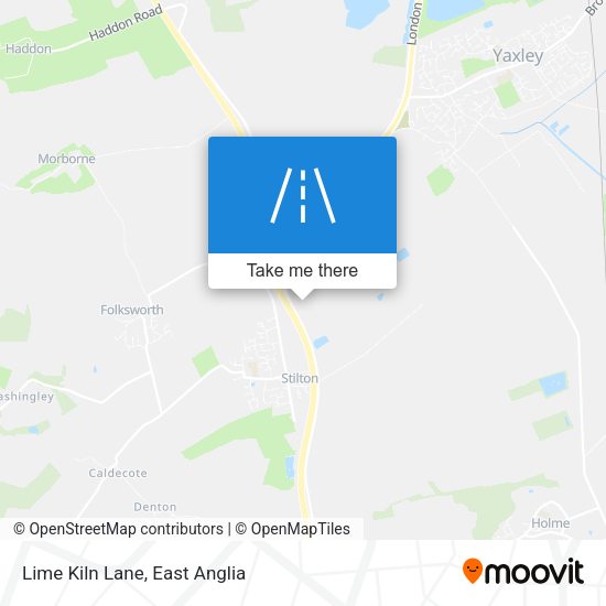 Lime Kiln Lane map