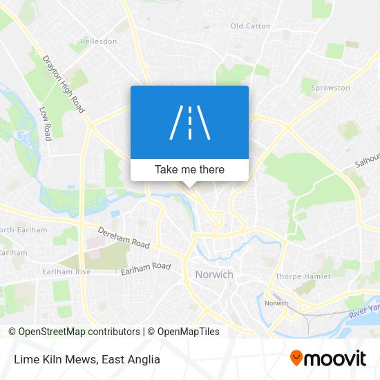 Lime Kiln Mews map