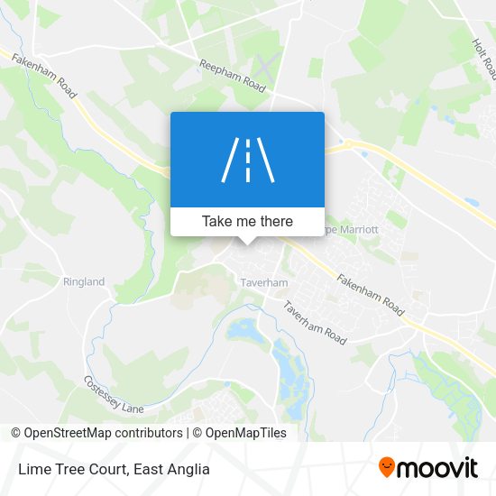 Lime Tree Court map