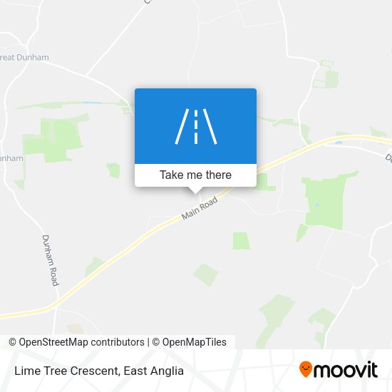 Lime Tree Crescent map