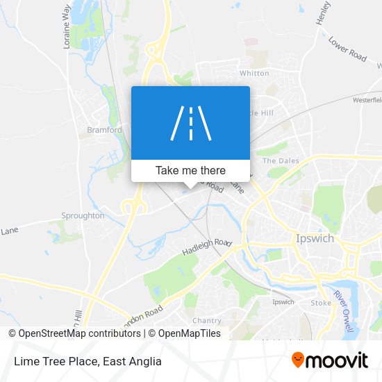 Lime Tree Place map