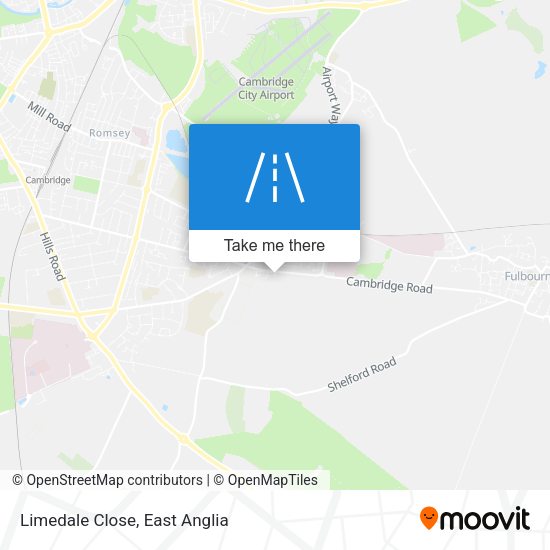 Limedale Close map