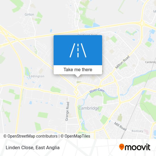 Linden Close map
