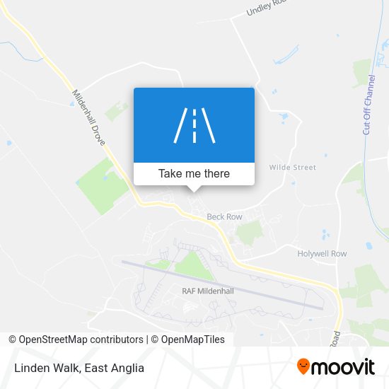 Linden Walk map