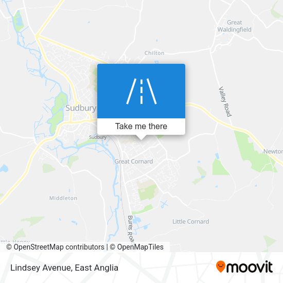Lindsey Avenue map