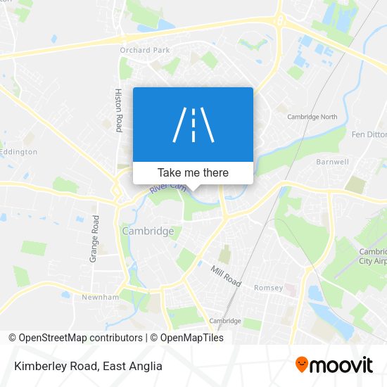 Kimberley Road map