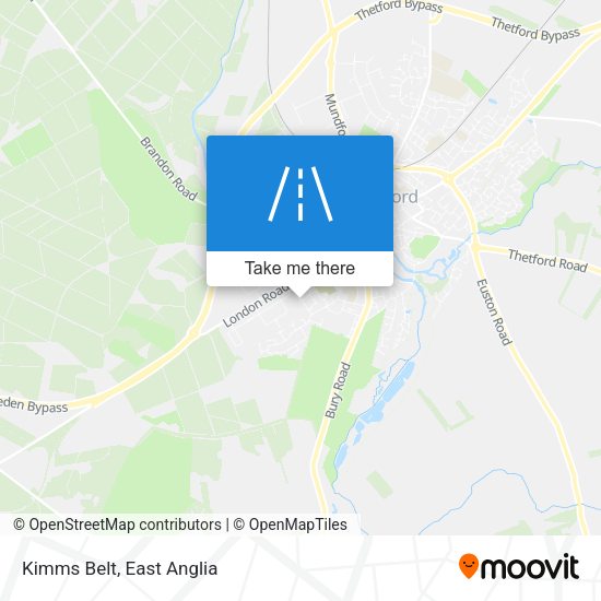 Kimms Belt map
