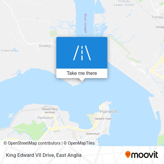 King Edward VII Drive map