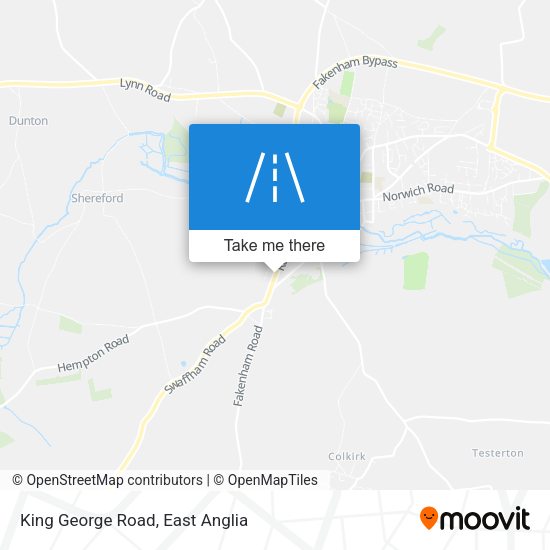 King George Road map