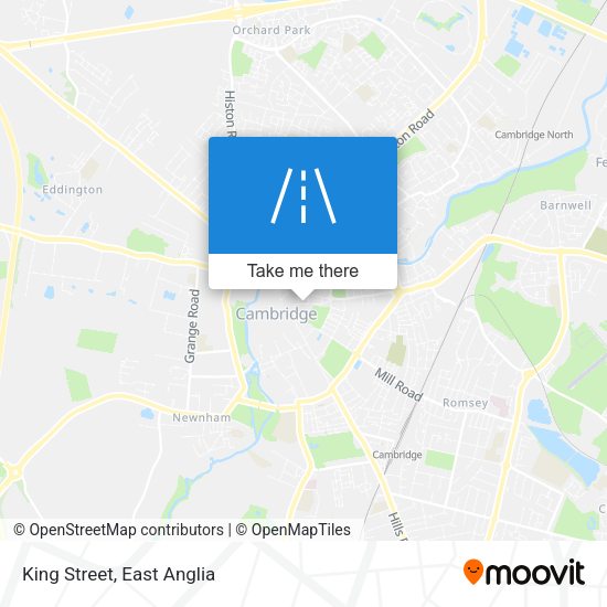 King Street map