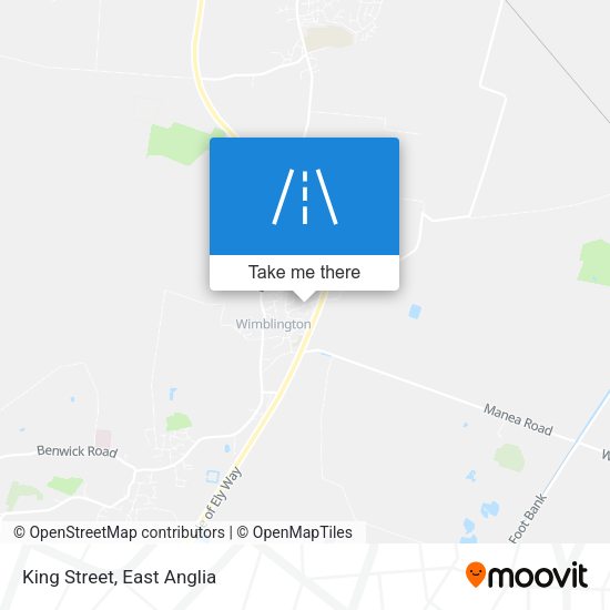 King Street map