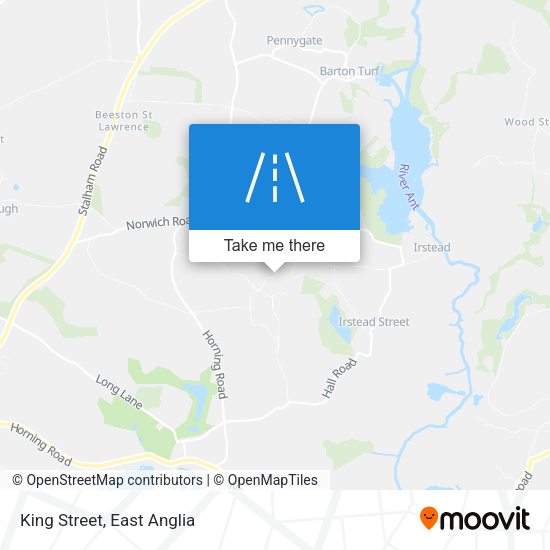 King Street map