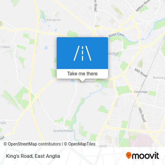 King's Road map