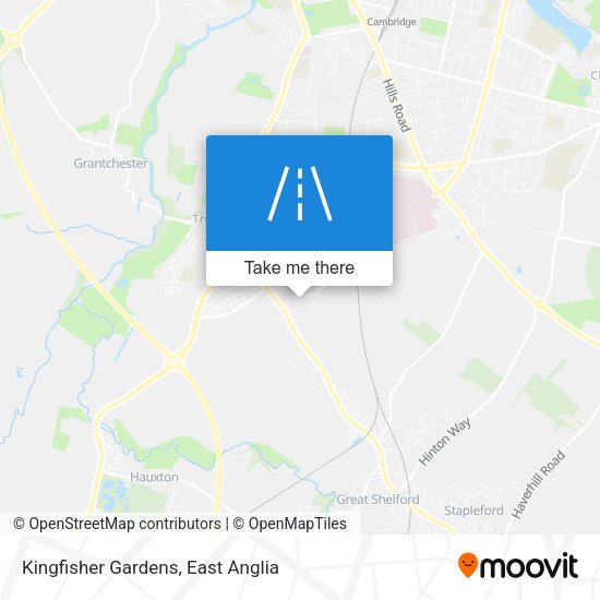 Kingfisher Gardens map