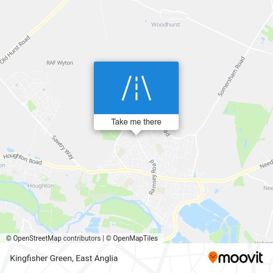 Kingfisher Green map