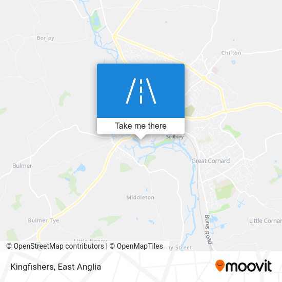 Kingfishers map