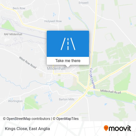 Kings Close map