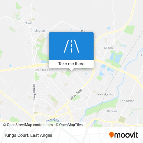 Kings Court map