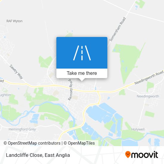 Landcliffe Close map