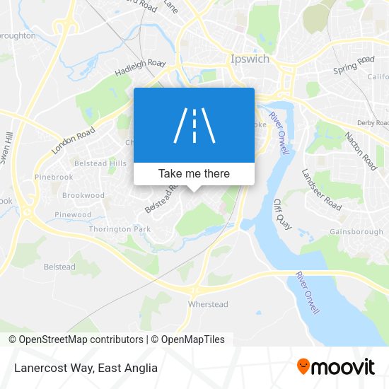 Lanercost Way map