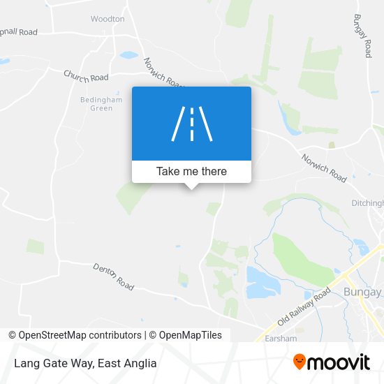 Lang Gate Way map