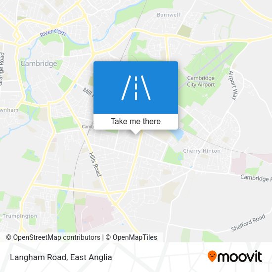 Langham Road map