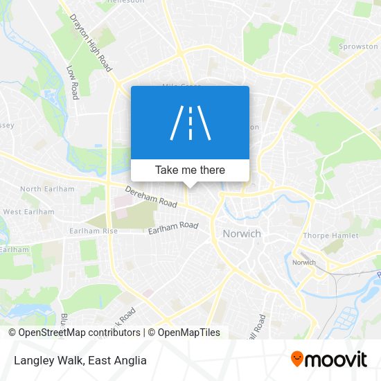 Langley Walk map