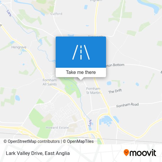 Lark Valley Drive map