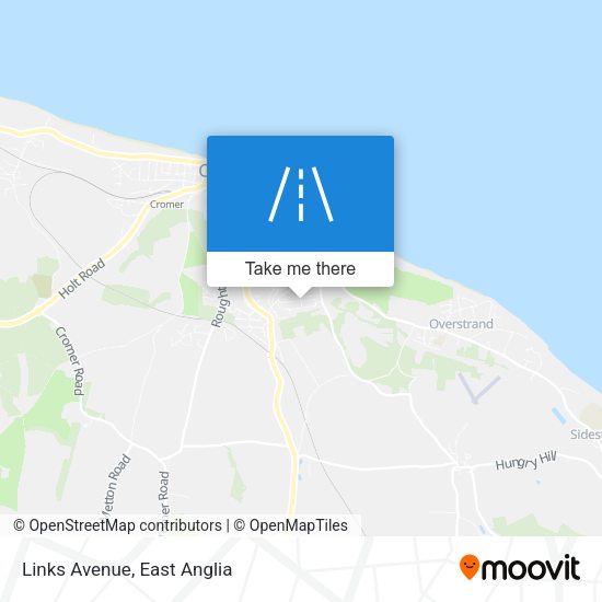 Links Avenue map