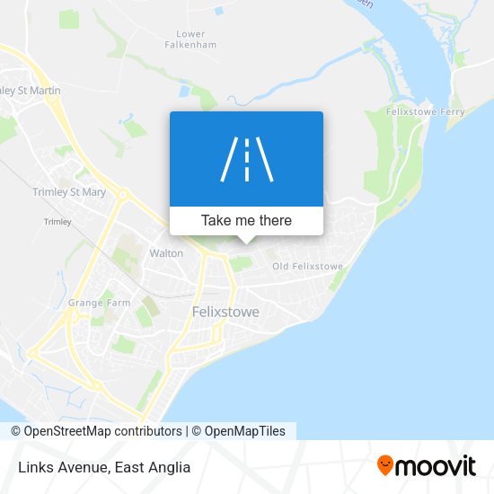 Links Avenue map