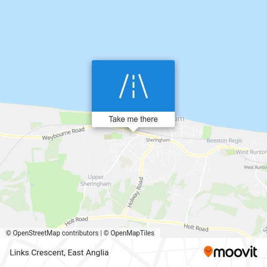 Links Crescent map
