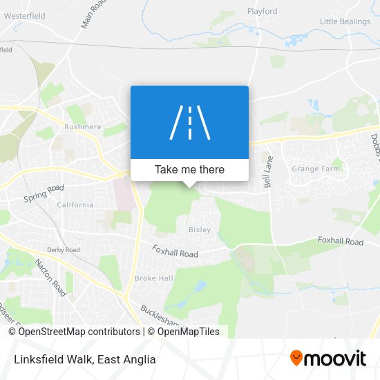 Linksfield Walk map