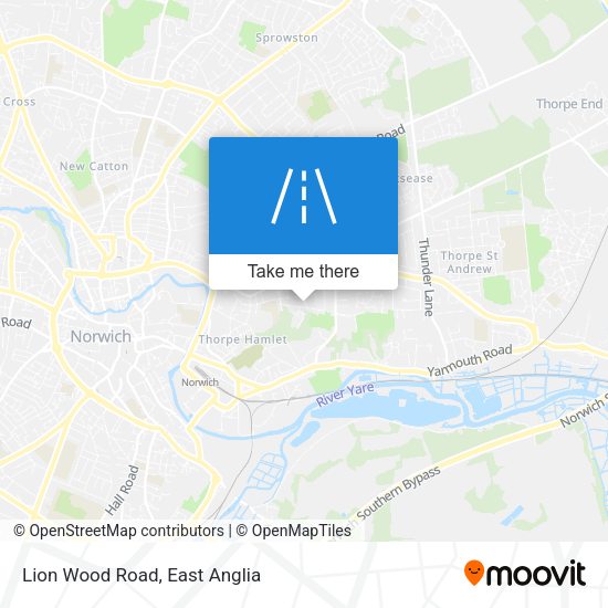 Lion Wood Road map