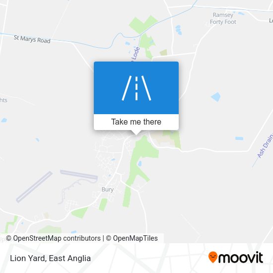Lion Yard map
