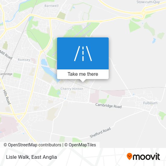 Lisle Walk map