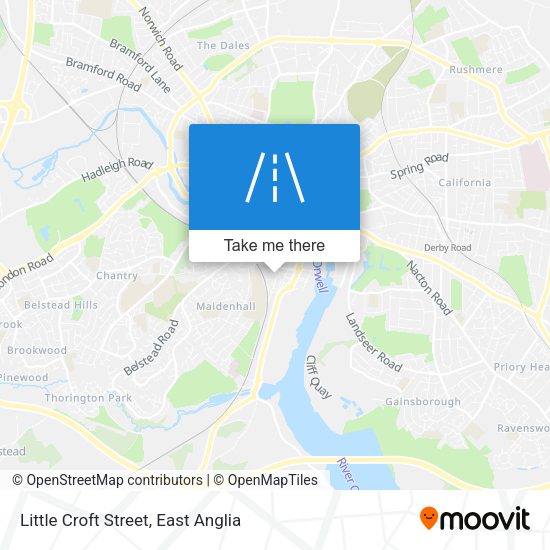 Little Croft Street map