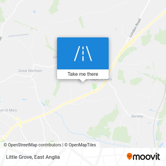 Little Grove map