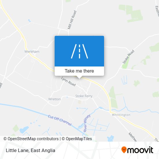 Little Lane map
