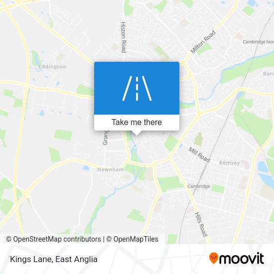 Kings Lane map