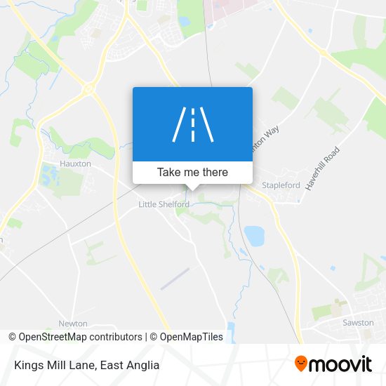 Kings Mill Lane map